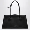 Alaïa Le Teckel Medium Black Leather Bag In Black