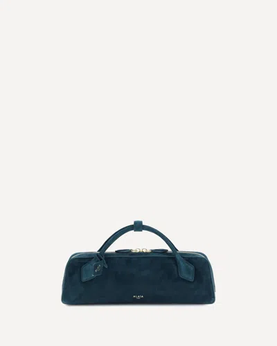 Alaïa Le Teckel Clutch In Blue