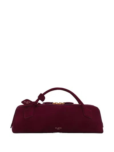 Alaïa Le Teckel Clutch In Goatskin