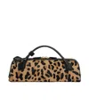 Alaïa Alaia Pochette Le Teckel In Leopard Print Calfskin Women
