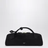 Alaïa Shoulder Bag In Soft Goat Leather In Black