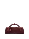 Alaïa `le Teckel` Clutch In Suede Goatskin