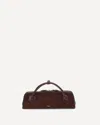Alaïa Le Teckel Handbag In Burgundy