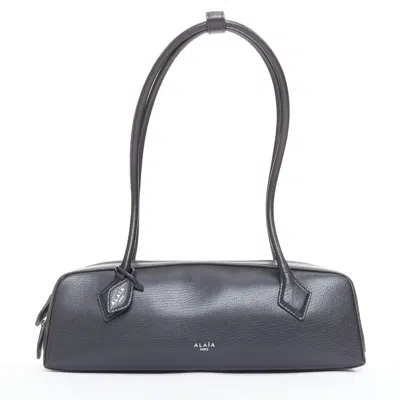 Alaïa Alaia Le Teckel Leather Bag In Black