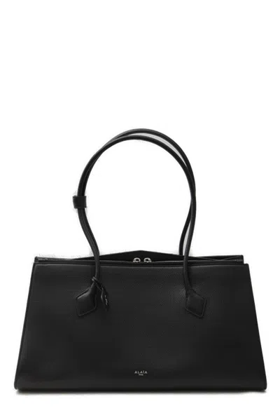 Alaïa Le Teckel Tote Bag In Black