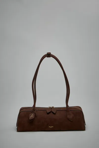 Alaïa Le Teckel Medium Bag In Brown