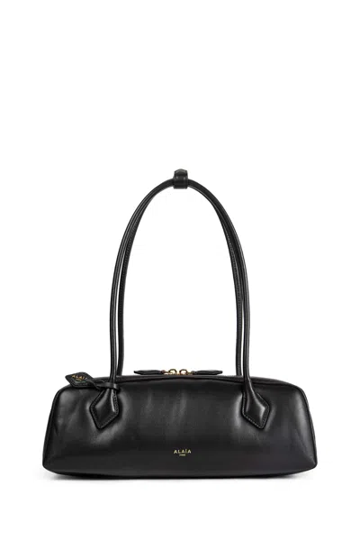 Alaïa Le Teckel Medium Bag In Black