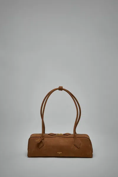 Alaïa Le Teckel Medium Bag In Brown