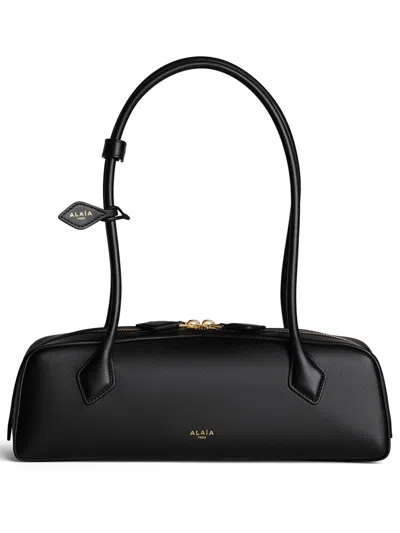 Alaïa Le Teckel Medium Bag In Calf Leather In Orange