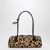 Alaïa Alaia Le Teckel Medium Bag In Leopard-print Pony Hair Women