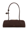 Alaïa Le Teckel Medium In Shiny Leather Bags