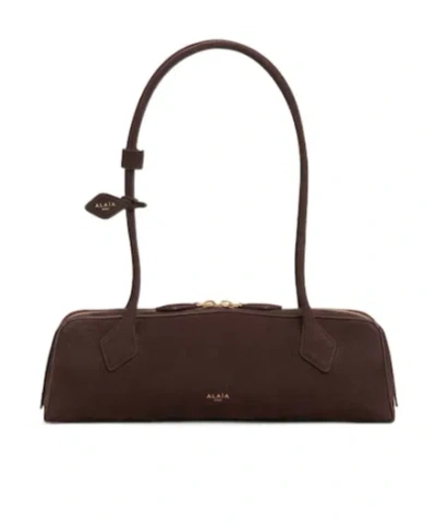 ALAÏA ALAÏA LE TECKEL MEDIUM SHOULDER BAG