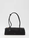 Alaïa Alaia Women Le Teckel Medium Bag In Nubuck In Black