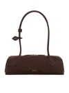Alaïa Alaia Women Teckel Medium Suede Shoulder Bag
