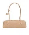 Alaïa Le Teckel Medium Bag In Nubuck In Sand