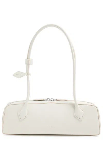 ALAÏA ALAÏA LE TECKEL MEDIUM GRAINED LEATHER SHOULDER BAG