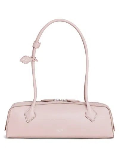 Alaïa Le Teckel Medium In Shiny Leather Bags