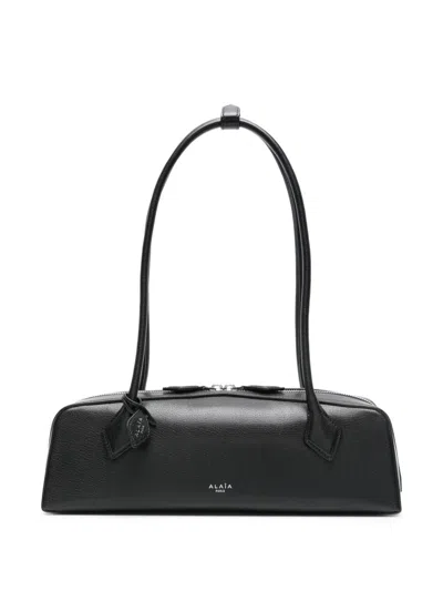 ALAÏA ALAÏA LE TECKEL MEDIUM LEATHER SHOULDER BAG