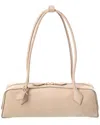 Alaïa Alaia Le Teckel Medium Leather Shoulder Bag In Neutral