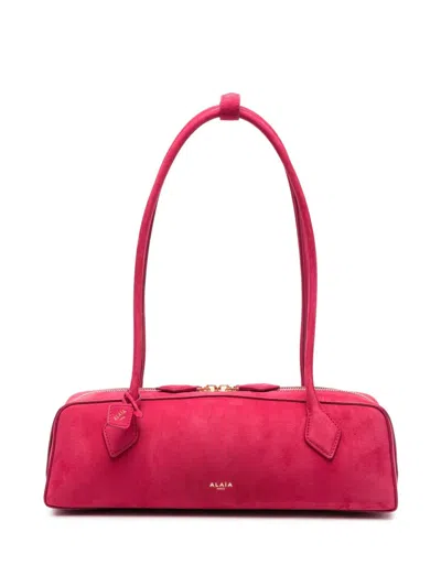 ALAÏA Alaïa Le Teckel Medium Leather Shoulder Bag
