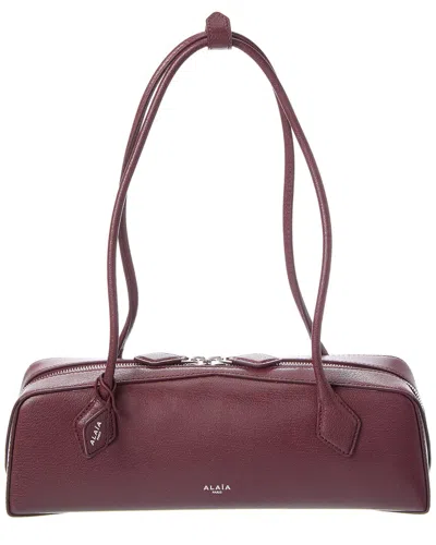ALAÏA ALAIA LE TECKEL MEDIUM LEATHER SHOULDER BAG