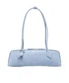 Alaïa Le Teckel Medium Leather Shoulder Bag In Blue