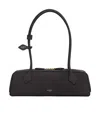 Alaïa Le Teckel Medium Bag In Nubuck Calfskin In Blue