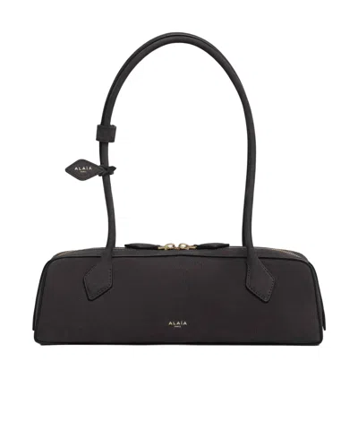ALAÏA TOP-HANDLE ZIP TOTE BAG