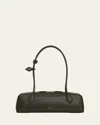 Alaïa Le Teckel Medium Shoulder Bag In Goatskin
