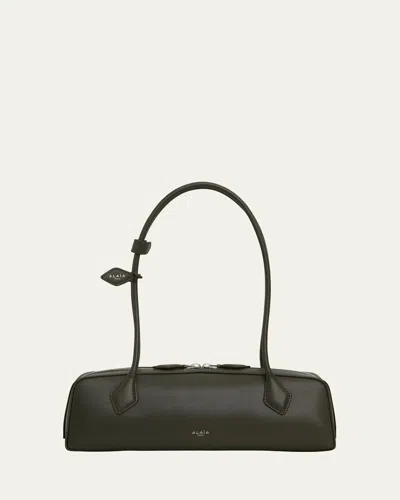 Alaïa Le Teckel Medium Shoulder Bag In Goatskin