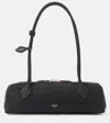 Alaïa Le Teckel Medium Suede Shoulder Bag