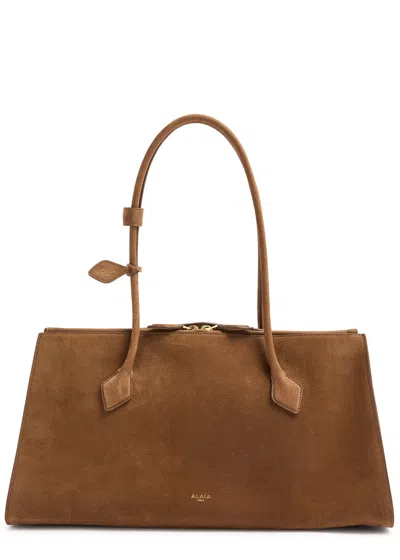 ALAÏA ALAÏA LE TECKEL NUBUCK TOTE