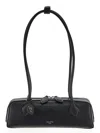 Alaïa Womens Alaia Le Teckel Branded-tag Leather Shoulder Bag In Black