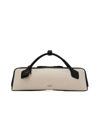 Alaïa Le Teckel Shoulder Bag In Brown