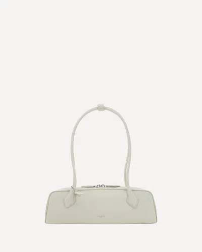 Alaïa Le Teckel Shoulder Bag In White