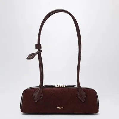 Alaïa Alaia Le Teckel Small Bag Dark Red Bi-material Women