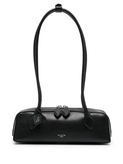 Alaïa Borsa Le Teckel Small In Black