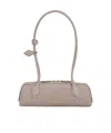 Alaïa Le Teckel Small Bi-material Bag In Leather