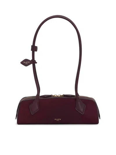 Alaïa Le Teckel Small Bi-material Leather Bag