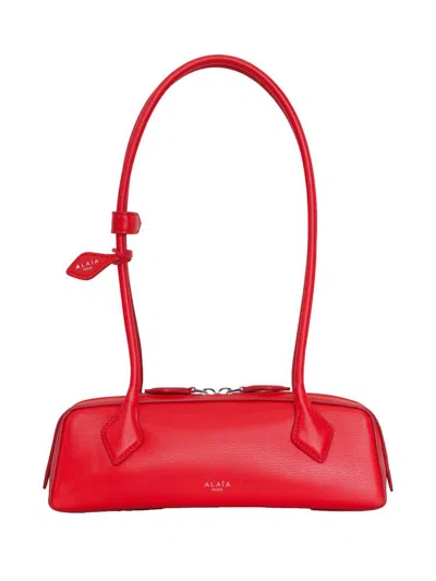 Alaïa Red Le Teckel Small Shoulder Bag