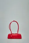 Alaïa Le Teckel Small Shiny Goatskin In Pink & Purple