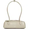 Alaïa Le Teckel Small Shoulder Bag In Neutral