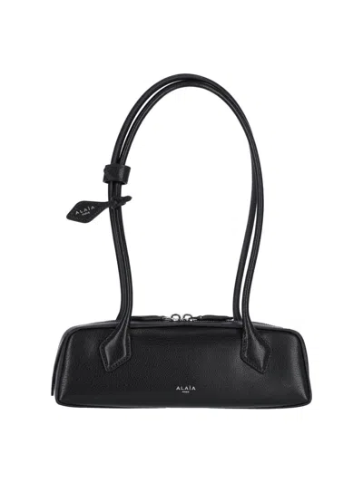 Alaïa 'le Teckel' Small Shoulder Bag In Black