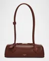 Alaïa Le Teckel Small Shoulder Bag In Leather In Brown