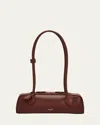 Alaïa Le Teckel Small Shoulder Bag In Leather In Brown