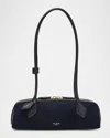 Alaïa Le Teckel Small Shoulder Bag In Suede And Leather