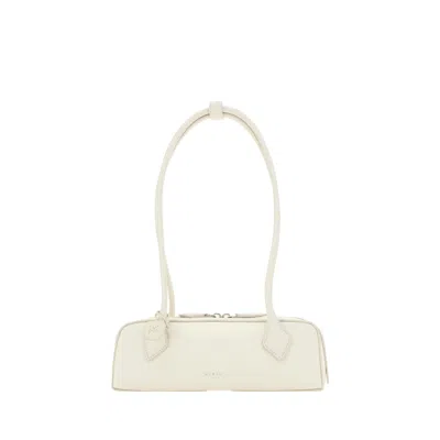 Alaïa Alaia Le Teckel Small Shoulder Bag In Neutral