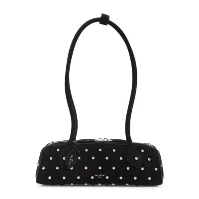 Alaïa Le Teckel Small Shoulder Bag Women In Black