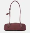 Alaïa Le Teckel Small Suede Shoulder Bag