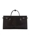 Alaïa Le Teckel Hair Calf Leather Tote Bag In Brown